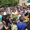 HDP'li vekiller terörist cenazesine katıldı HDP'li vekiller terörist cenazesine katıldı