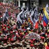 Venezuela'da Maduro destekçileri sokaklara döküldü