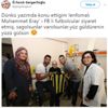 Fenerbahçeli futbolcular babası cezaevinde olan hasta Eray'ın yüzünü güldürdü