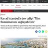 Yandaşların coşkusu yarım kaldı: Kanal İstanbul’a ‘talip olan’ şirket hayal ürünü çıktı Yandaşların coşkusu yarım kaldı: Kanal İstanbul’a ‘talip olan’ şirket hayal ürünü çıktı
