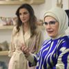 Emine Erdoğan'dan ikili görüşmeler Emine Erdoğan'dan ikili görüşmeler