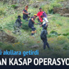 Keçisinin arkasından gitti mahsur kaldı Keçisinin arkasından gitti mahsur kaldı