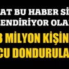 1.3 milyon kişinin borcu dondurulacak!