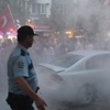 Amasya'da HDP tabelası söküldü
