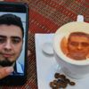 Kahve köpüğünde fotoğrafınızı görün