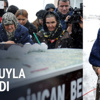 Gazeteci Nuh Köklü'yü kartoplarıyla uğurladılar