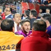 Sivas'ta maç sonu olay Sivas'ta maç sonu olay