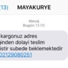 Dolandırıcıların son numarası: Kargo mesajı Dolandırıcıların son numarası: Kargo mesajı