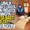 Ekmeği 5 liraya satan fırsatçı fırıncıya ceza kesildi Ekmeği 5 liraya satan fırsatçı fırıncıya ceza kesildi