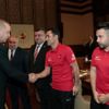 Başkan Recep Tayyip Erdoğan, Ampute Futbol Milli Takımı'nı kabul etti