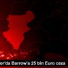 Denizlispor da Barrow a 25 bin Euro ceza Denizlispor da Barrow a 25 bin Euro ceza