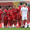 Premier Lig'de Liverpool Leeds United'ı yıkamadı Premier Lig'de Liverpool Leeds United'ı yıkamadı