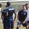 Antalyaspor'da Samuel Eto'o ve Samir Nasri'nin idmandaki neşeli görüntüsü dikkat çekti