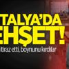Dehşet! Hesaba itiraz etti, boynunu kırdılar