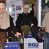 THY uçağı toprağa saplandı THY uçağı toprağa saplandı