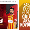 Kayseri sabah doğum gününü kutladığı futbolcuyu akşam kovdu