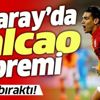 Galatasaray'da Falcao depremi! Yarıda bıraktı