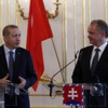 Cumhurbaşkanı Erdoğan Slovakya'da