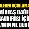 Selahattin Demiratş'tan Dağlıca açıklaması