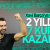 Xavi teknik adamlık kariyerinde 7. kupasını kazandı Xavi teknik adamlık kariyerinde 7. kupasını kazandı