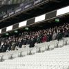 Son dakika: Beşiktaş-Fenerbahçe derbisinde tribünler böyle görüntülendi!