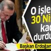 Başkan Erdoğan imzaladı! İcra, iflas ve haciz işlemleri durduruldu