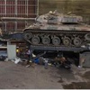 Çalıntı araç operasyonundan tank çıktı Çalıntı araç operasyonundan tank çıktı