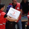 Kızılay'dan Suriyeli sığınmacılara yardım eli
