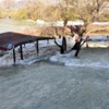 Manavgat yükseldi, işyerlerini su bastı Manavgat yükseldi, işyerlerini su bastı