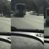 Bursa’da tehlikeli yolculuk kamerada Bursa’da tehlikeli yolculuk kamerada