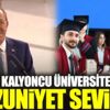 ﻿Hasan Kalyoncu Üniversitesi’nde mezuniyet sevinci. Diplomaları Cemal Kalyoncu ve Metin Güneş verdi