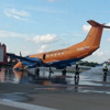 Embraer EMB 120ER burun üstü indi