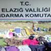 Elazığ'ın Karakoçan İlçesi'nde PKK'ya ait depo bulundu