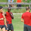 Galatasaray hazırlıklarını sürdürdü Galatasaray hazırlıklarını sürdürdü