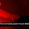BAĞCILAR DA KAYGANLAŞAN YOLDA MİNİBÜS DEVRİLDİ