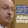 Kılıçdaroğlu, kürsüde konuşurken ağladı Kılıçdaroğlu, kürsüde konuşurken ağladı