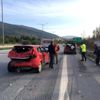 Hatay da kamyonet otomobile çarptı: 1 yaralı
