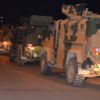 Gece sınıra askeri sevkiyat Gece sınıra askeri sevkiyat