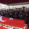 Şehit astsubay son yolculuğuna uğurlandı Şehit astsubay son yolculuğuna uğurlandı