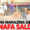 Cuma namazına giden esnafa saldırı