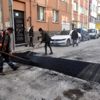 Fen İşleri ekiplerinin yol ve kaldırım çalışmaları Fen İşleri ekiplerinin yol ve kaldırım çalışmaları