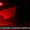 Kayseri de Diyarbakır annelerine destek eylemi