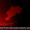Akdağ Tabiat Parkı nda turizm sezonu sona eriyor Akdağ Tabiat Parkı nda turizm sezonu sona eriyor