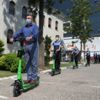 Mersin'de Scooterlı zabıtalar devriyede Mersin'de Scooterlı zabıtalar devriyede
