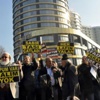 "Jet Fadıl" mağdurlarından eylem "Jet Fadıl" mağdurlarından eylem