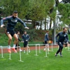 G.Saray'da tempolu antrenman G.Saray'da tempolu antrenman