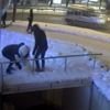 Kocaeli'de 'kardan kadın'ın çaldılar Kocaeli'de 'kardan kadın'ın çaldılar