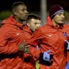 Cardozo ve Douglas antrenmana katıldı