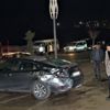Elazığ’da minibüs otomobile çarptı: 2 yaralı