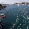 Boğaz'da yüzme coşkusu Boğaz'da yüzme coşkusu